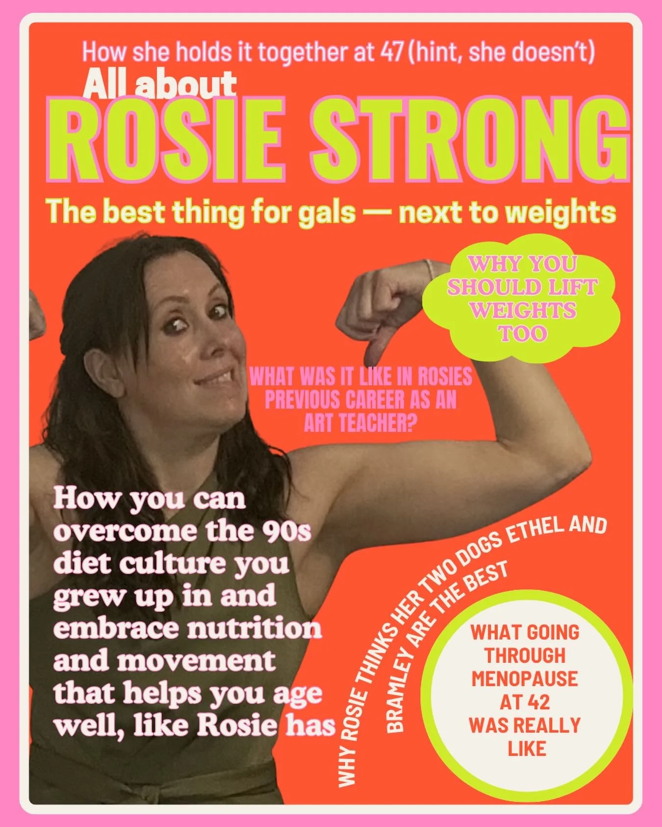 I used to live for Jackie and Just 17. Problem pages, posters, advice on how to get boys to notice you. Feels like another planet now.

At 47 and post-menopausal, I&rsquo;m pretty content in my own skin. The advice I&rsquo;m after these days is how t
