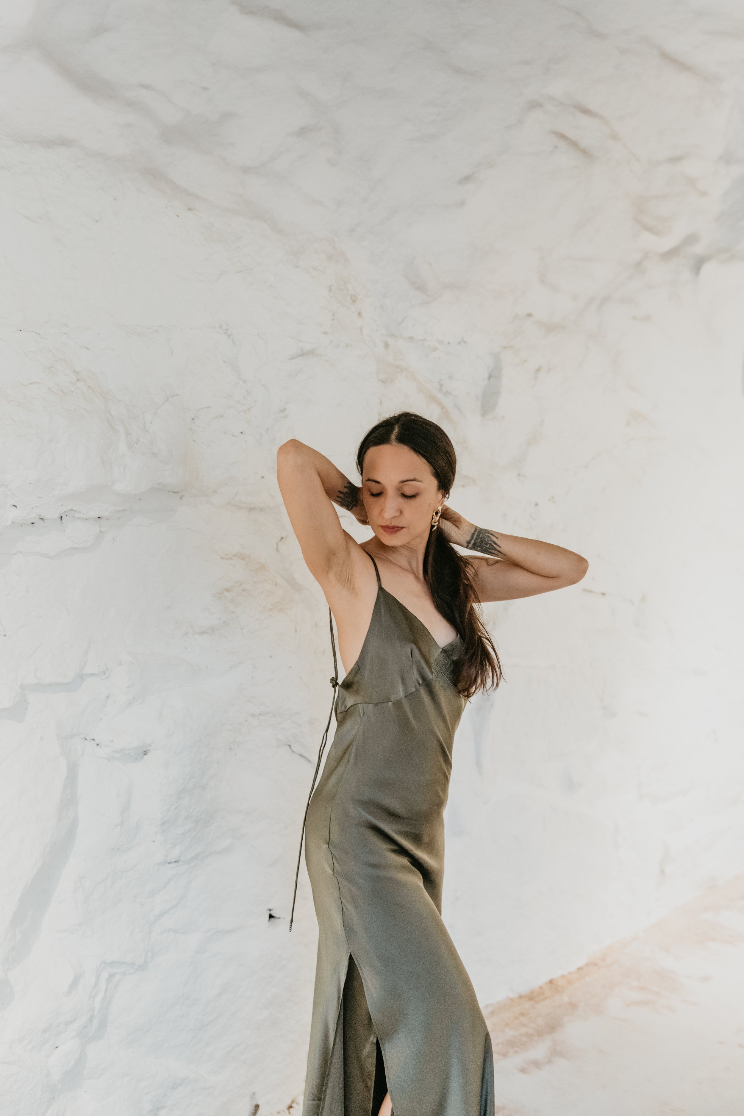 NOVA – Slip Dress - Licourice
