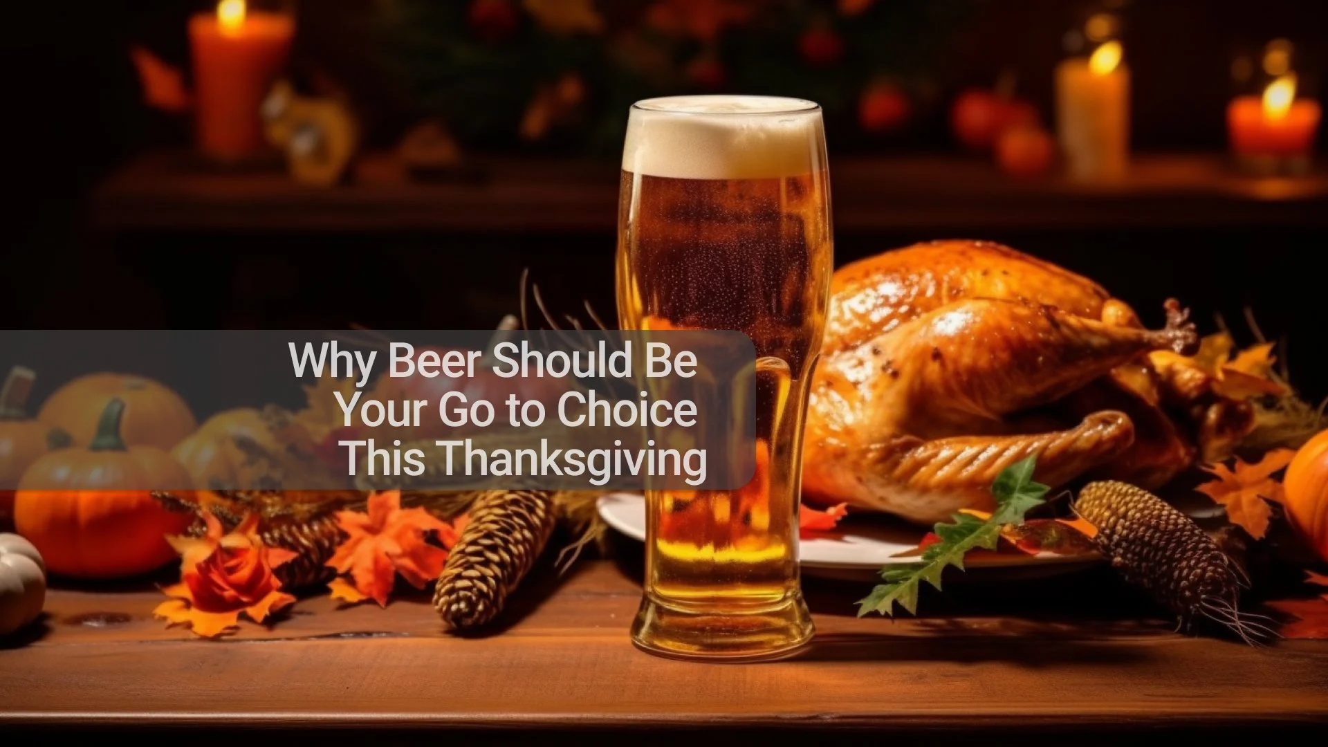 Why Beer Should Be Your Go to Choice This Thanksgiving?