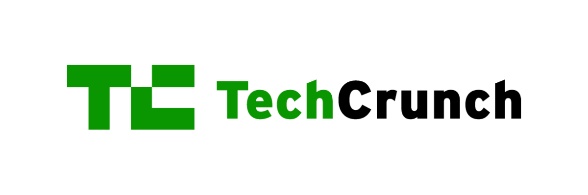 The TechCrunch logo with a green and black color scheme.