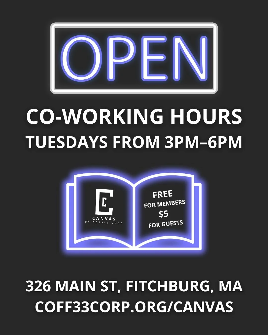 Open Co-Working Hours