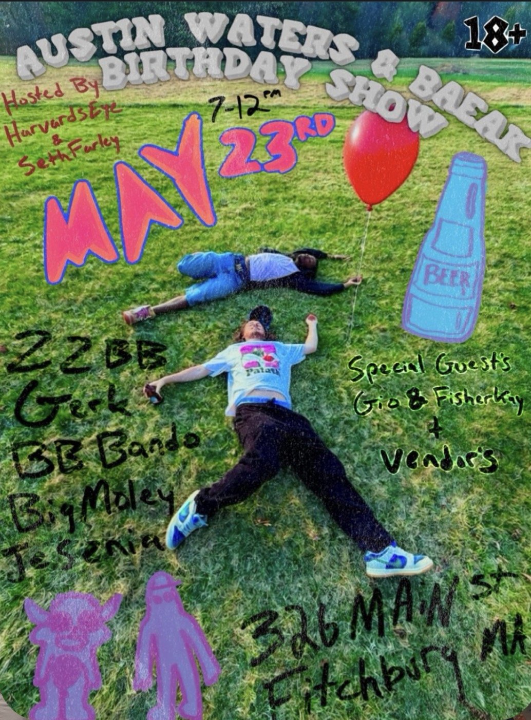 Austin Waters & BAEAK Birthday Show