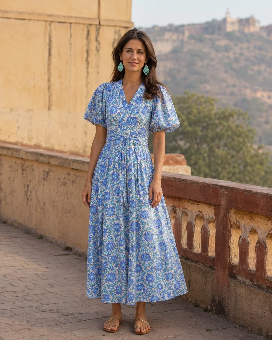 Ismir Maxi Wrap Dress