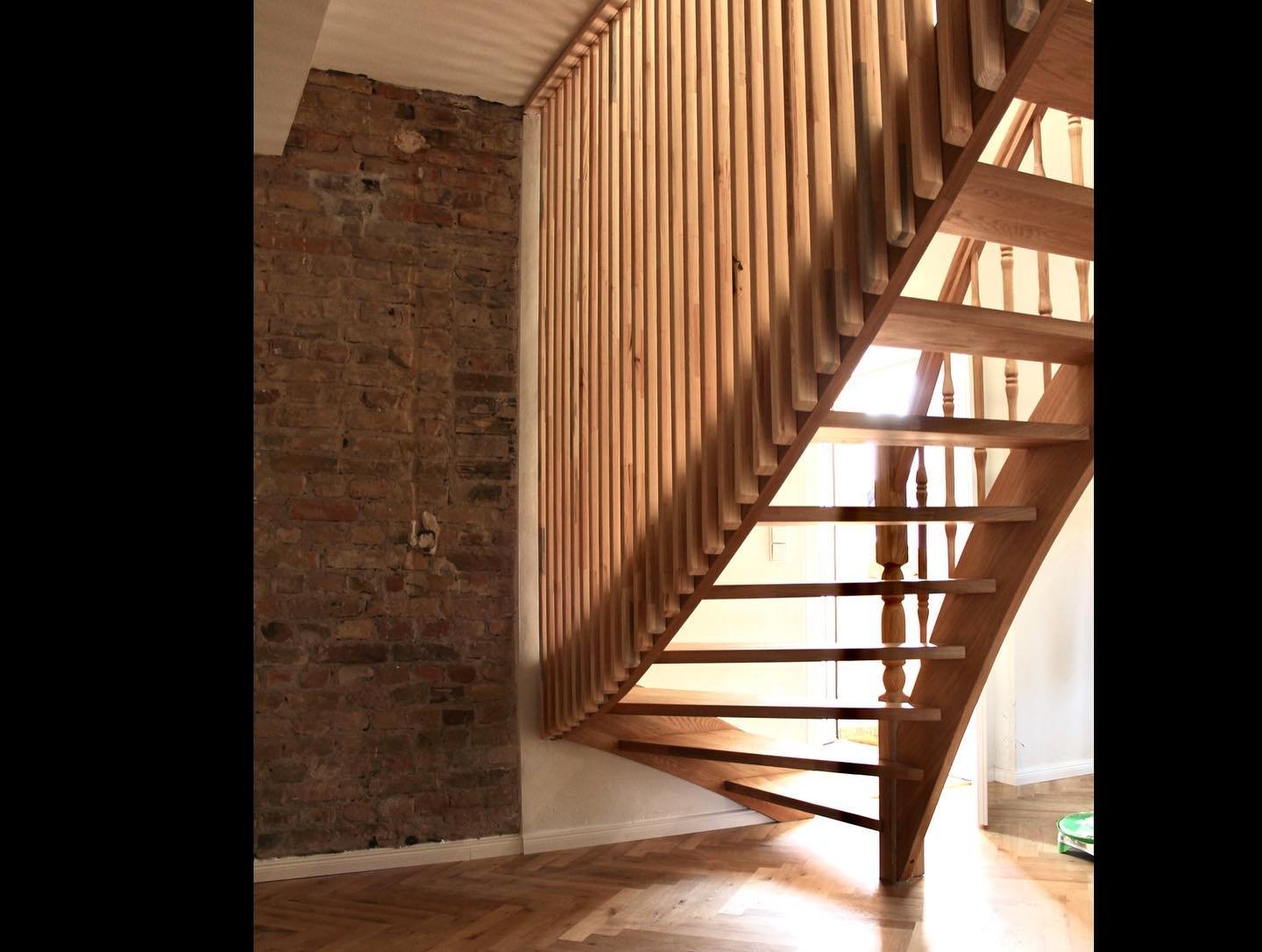 lattenwand / balustrade