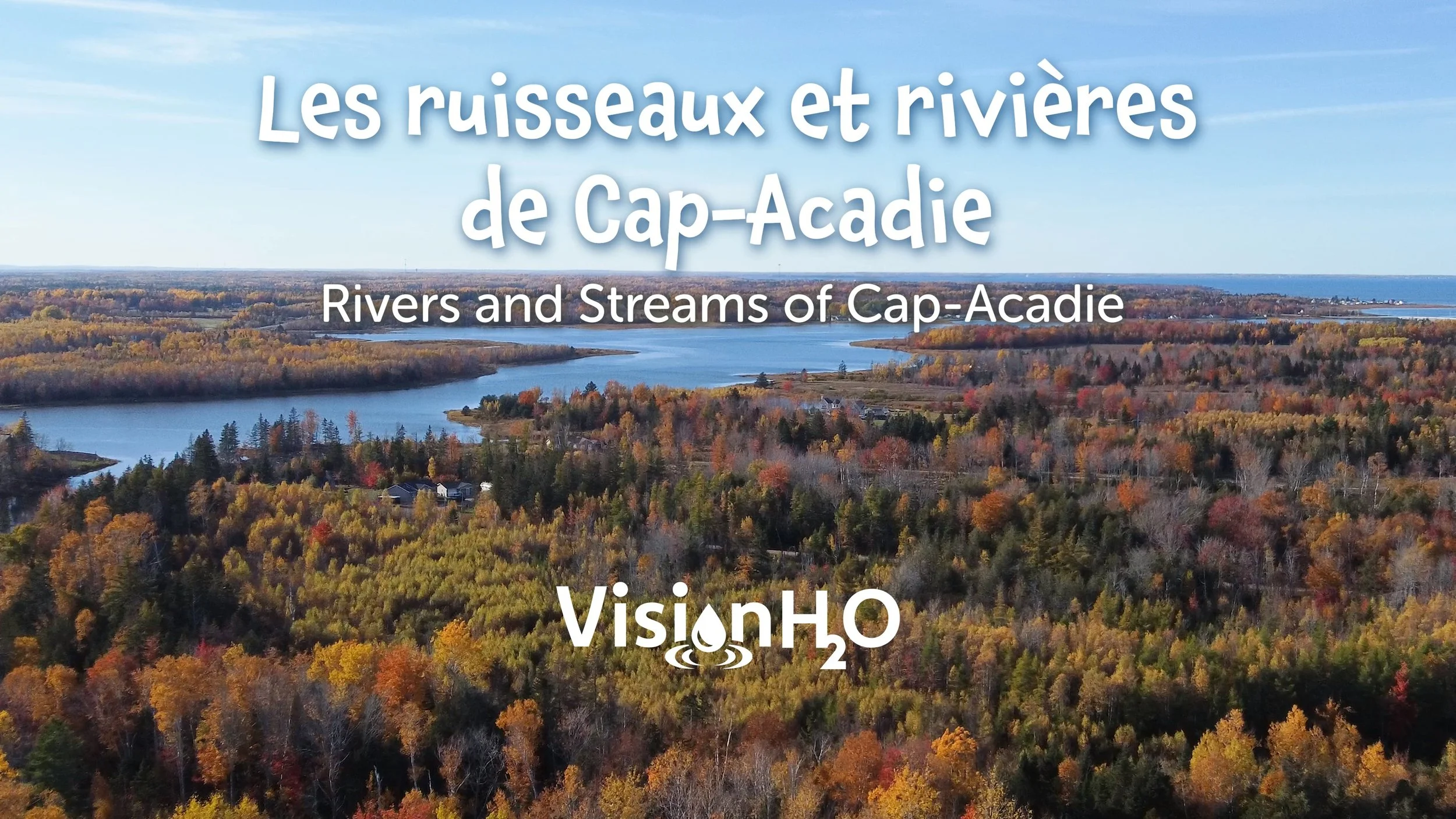 Tournage et montage d'une série de vidéos pour Vision H2O. Voir lien web en cliquant l'image / Filming and editing a video series for Vision H2O. Click image to view 