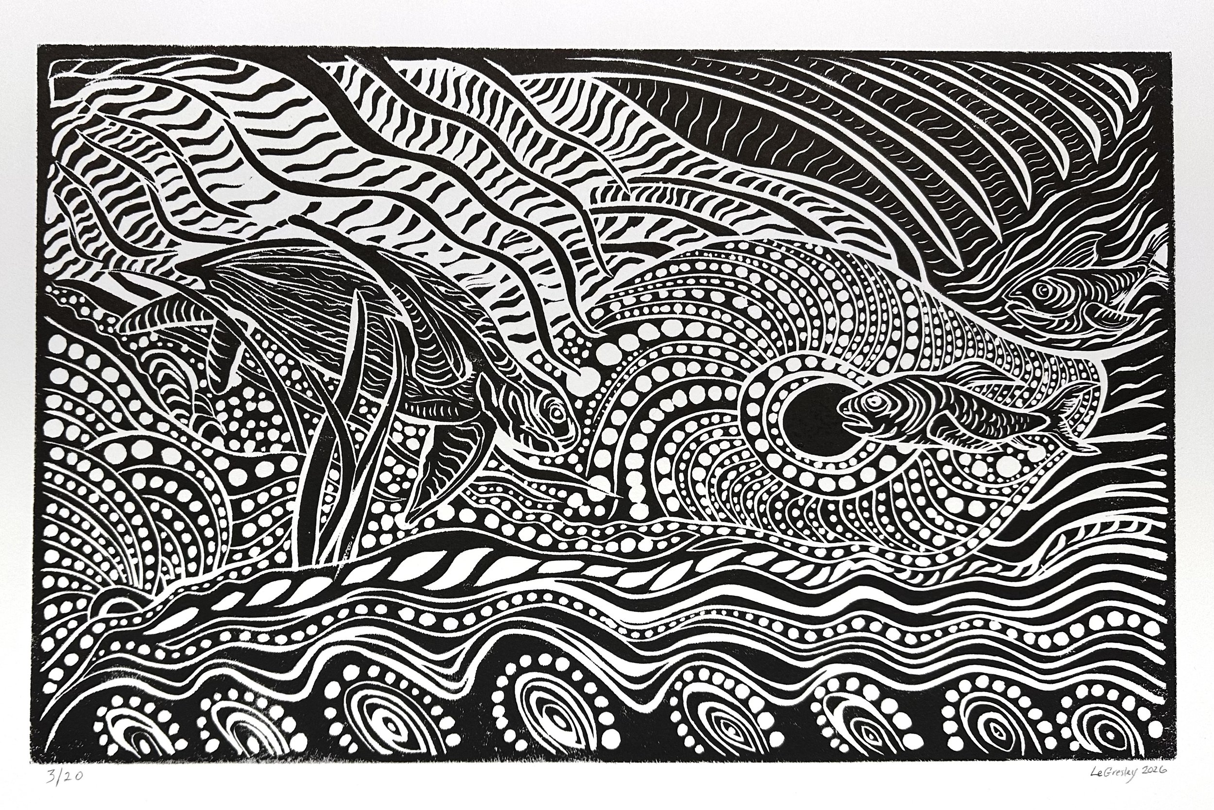 Sous la mer 3 / Underwater series 11x17 po/in, Imprimé à 20 copies limited edition
$340 (Encadré/framed)