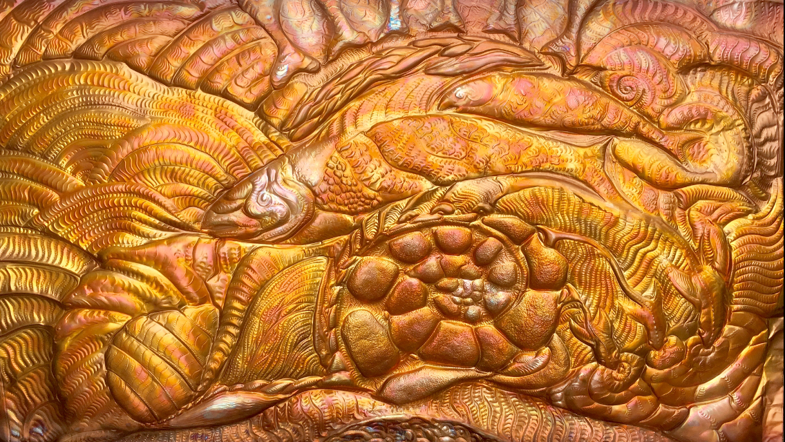 Non disponible / All copper artworks are currently sold out