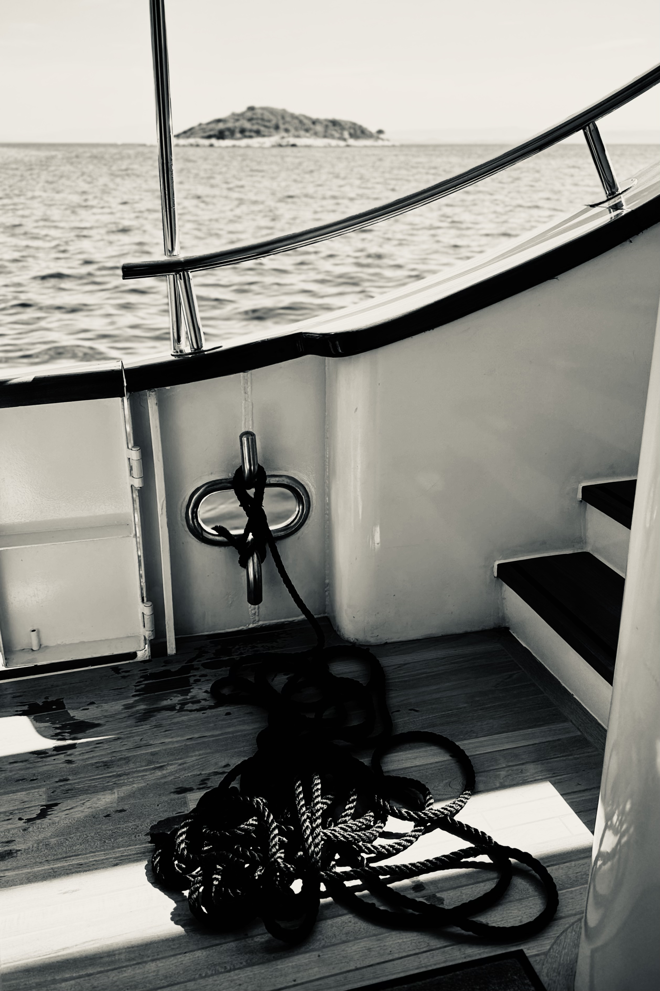 "Rope at Ready," Adriatic Sea