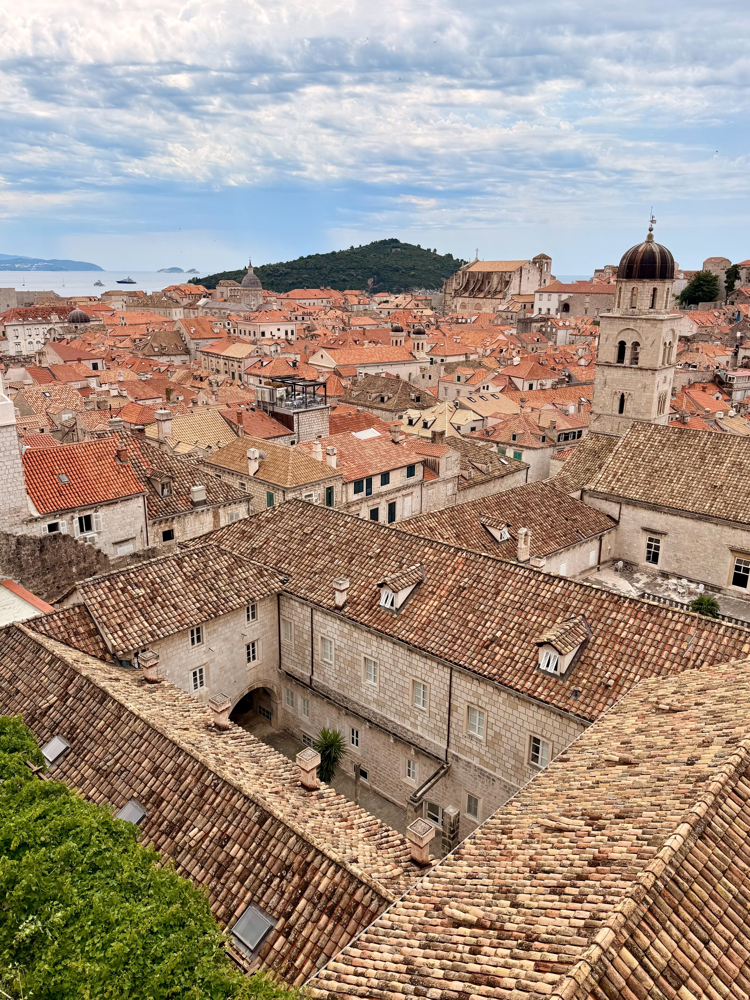 "Courtyard & Island," Dubrovnik Old Town