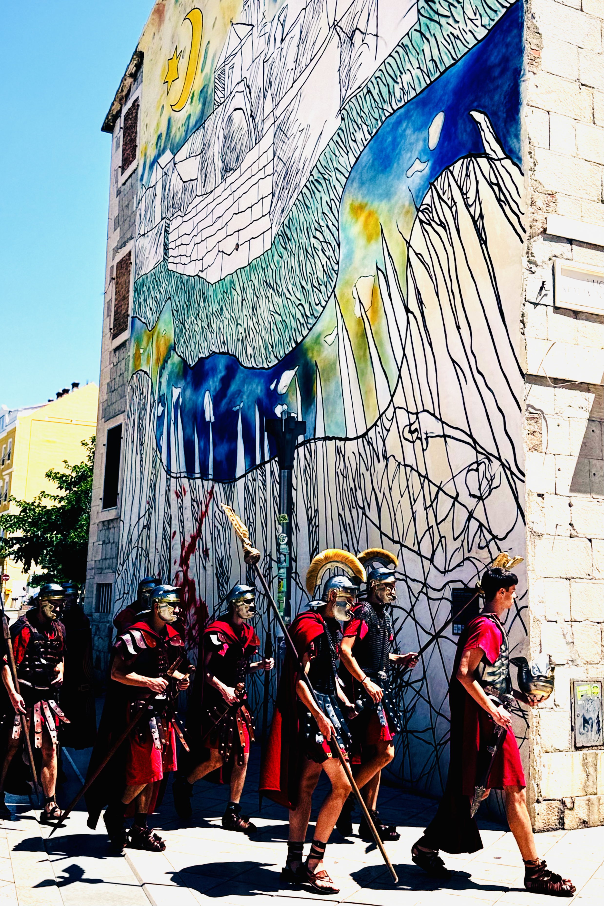 "Graffiti Soldiers," Split