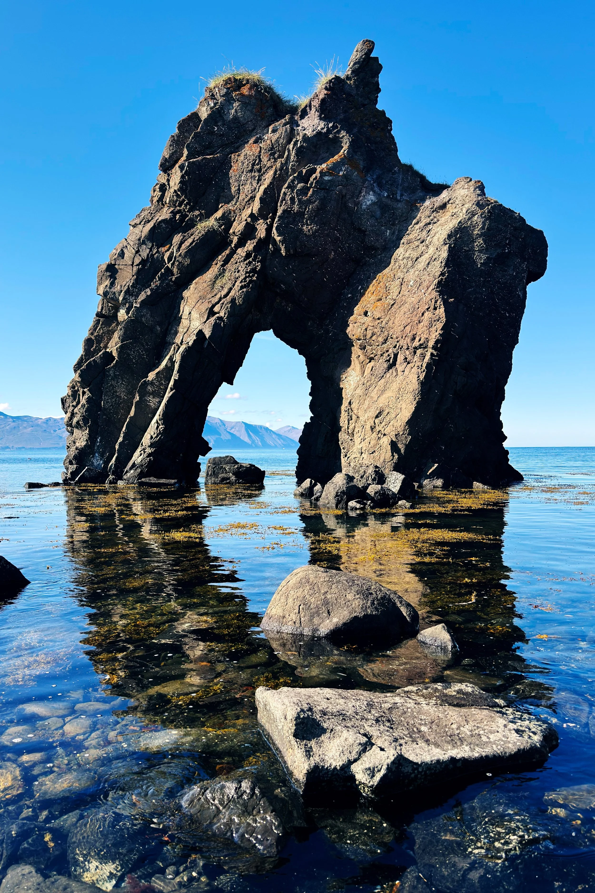 "Rock from Water," Gatanof, Northern Iceland