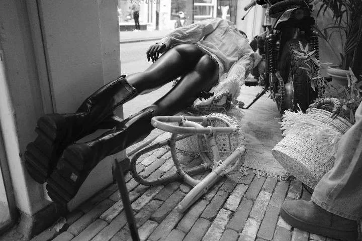 "Mannequin in Repose," Amsterdam, Netherlands