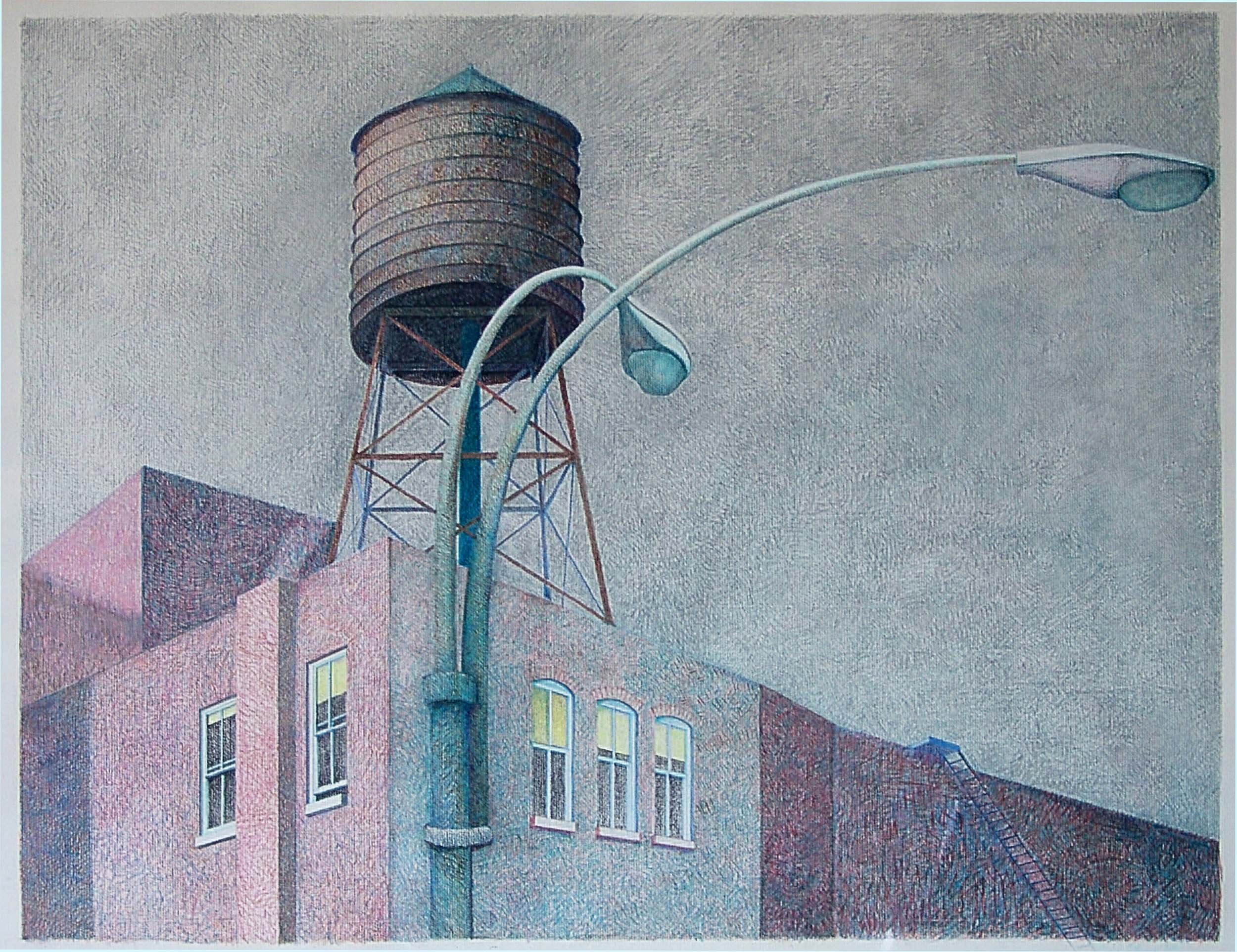 My Egypt , 16x24, Colored Pencil on Paper (Sold)
