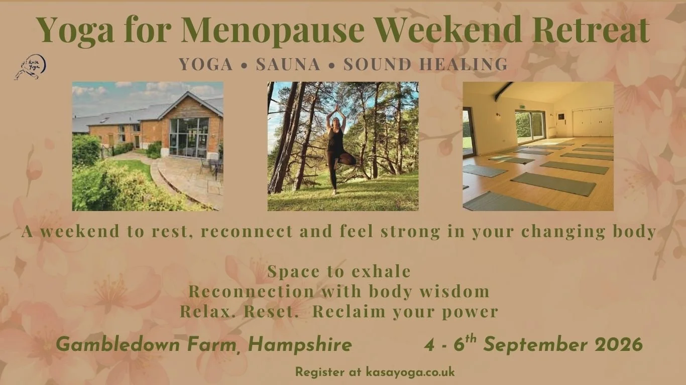 Yoga for menopause weekend retreat