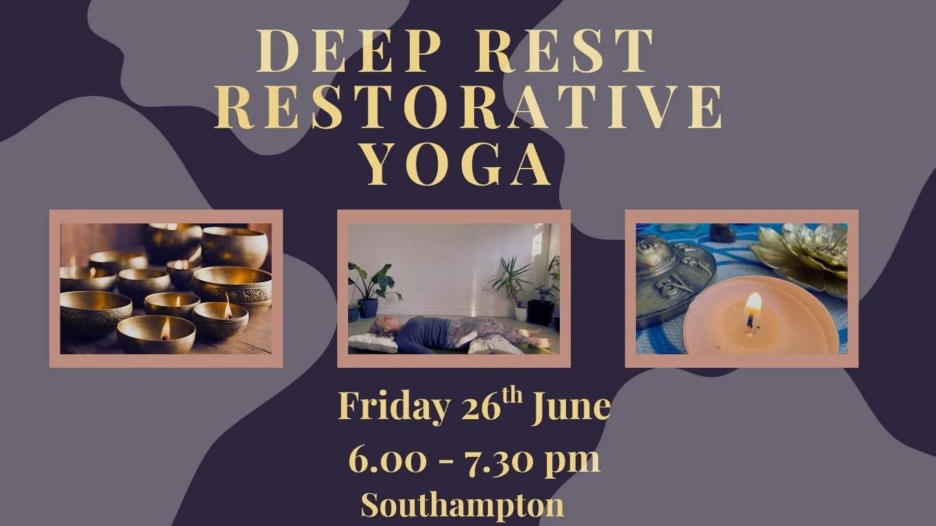 Deep rest restorative yoga