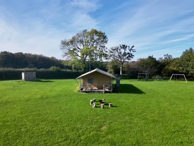 Safari tent glamping accommodation Kasayoga menopause yoga retreat