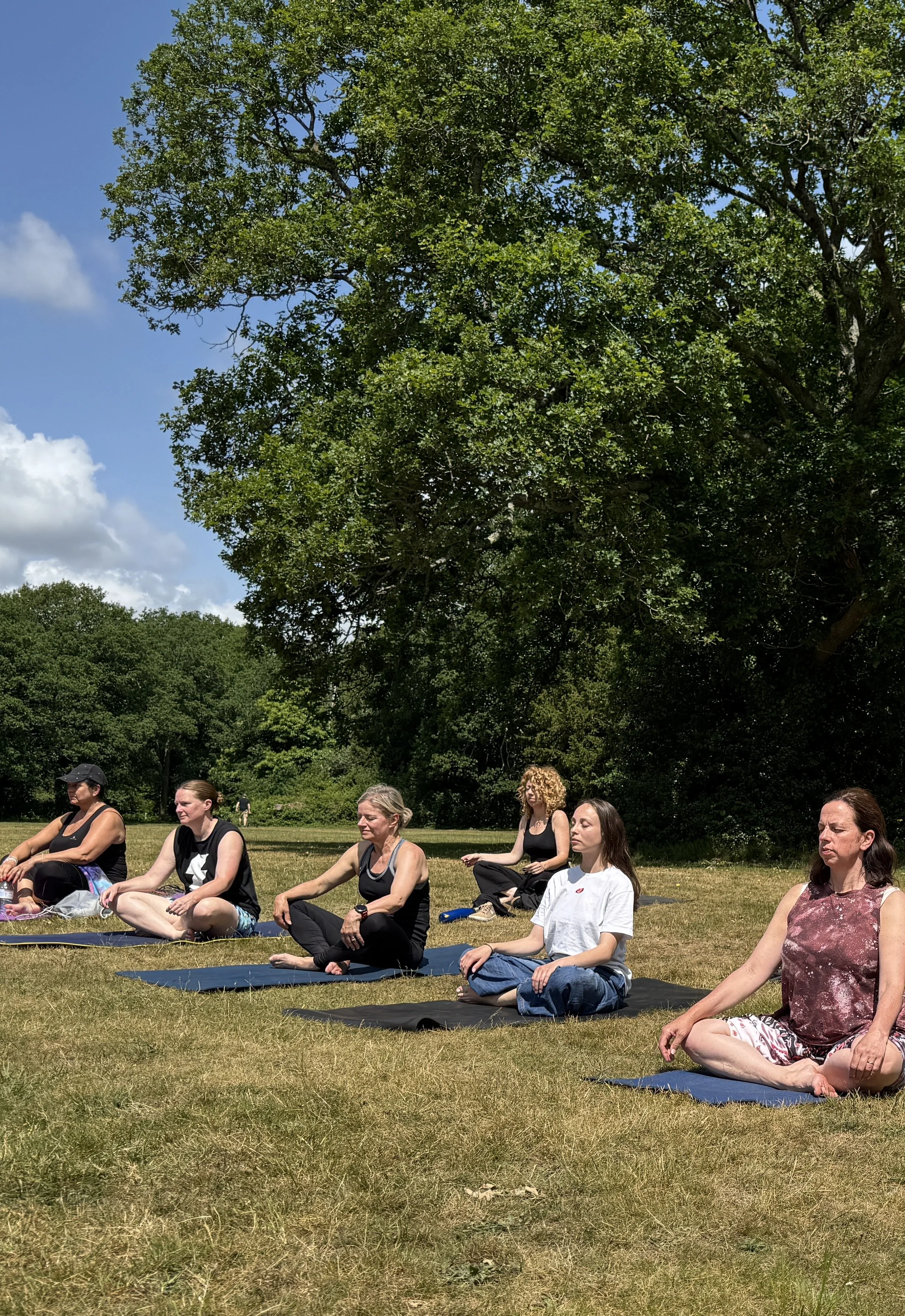 Kasayoga outdoor yoga menopause retreat hampshire