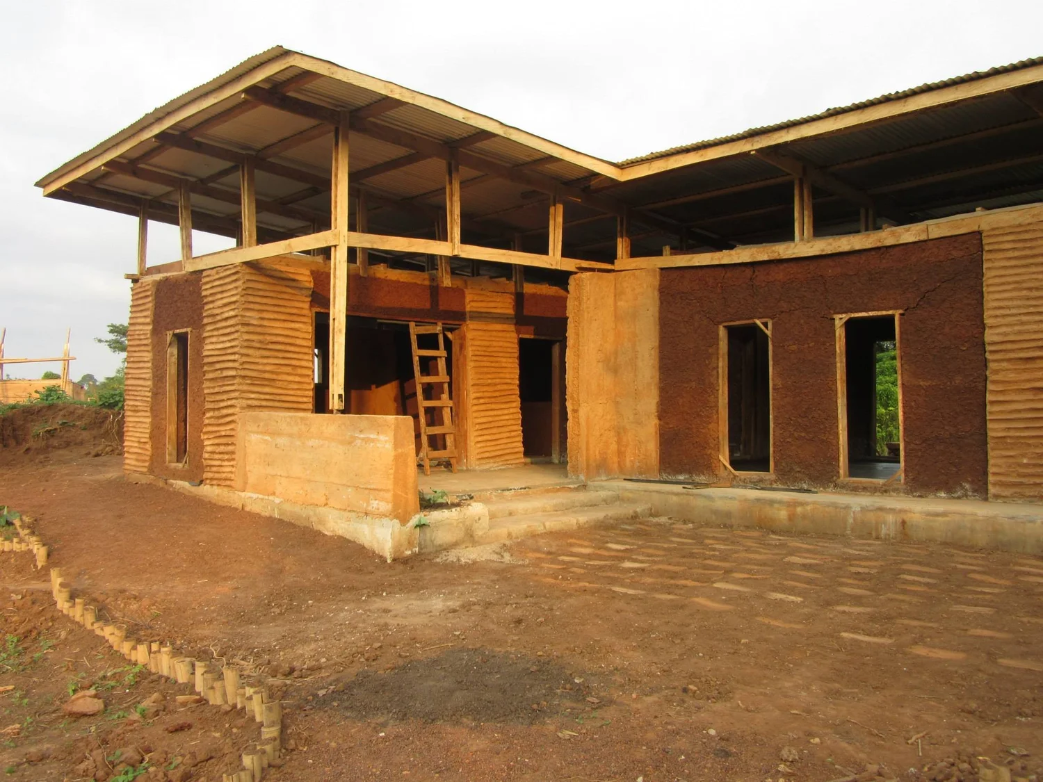 Mudhouse Side Elevation