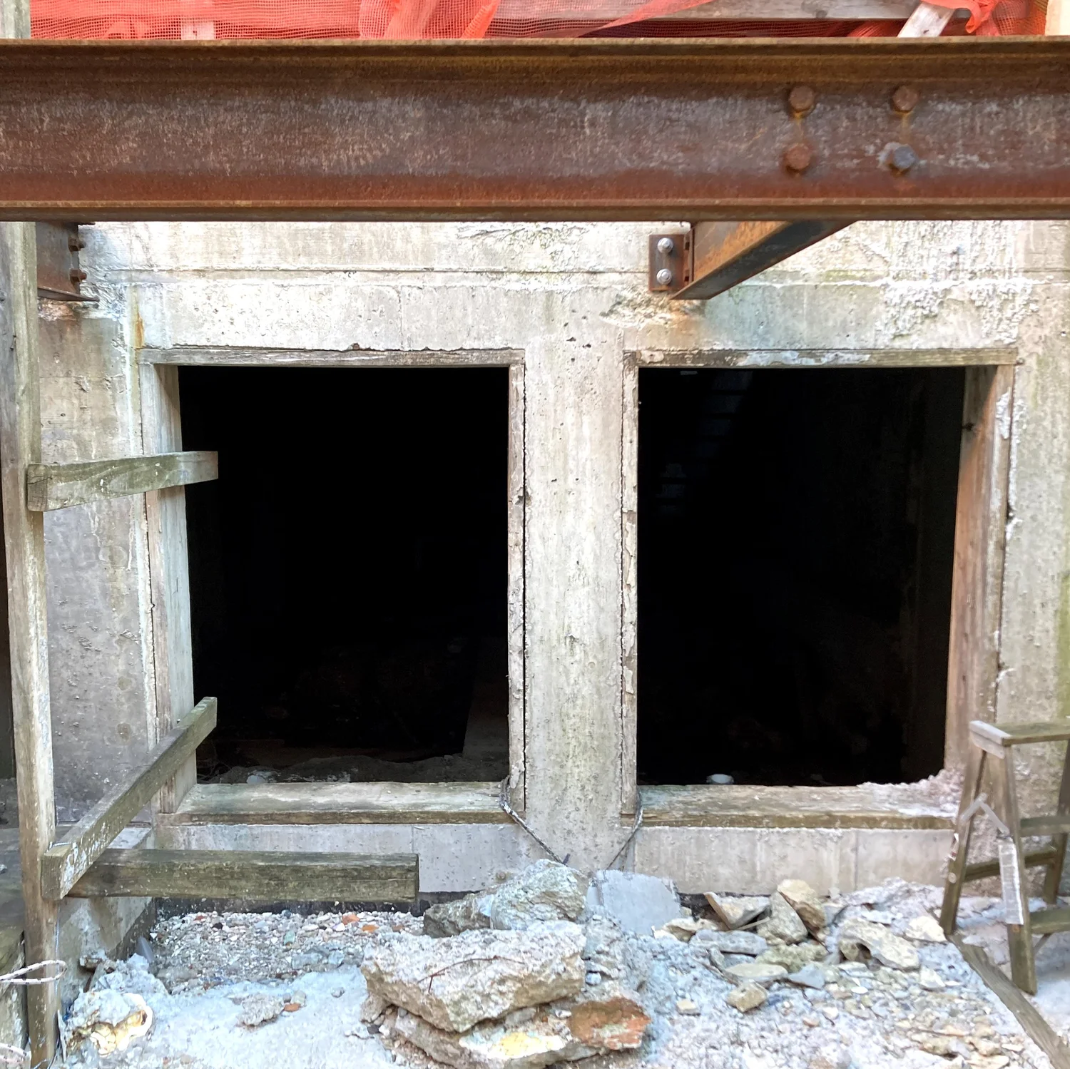 Original Rear Wall