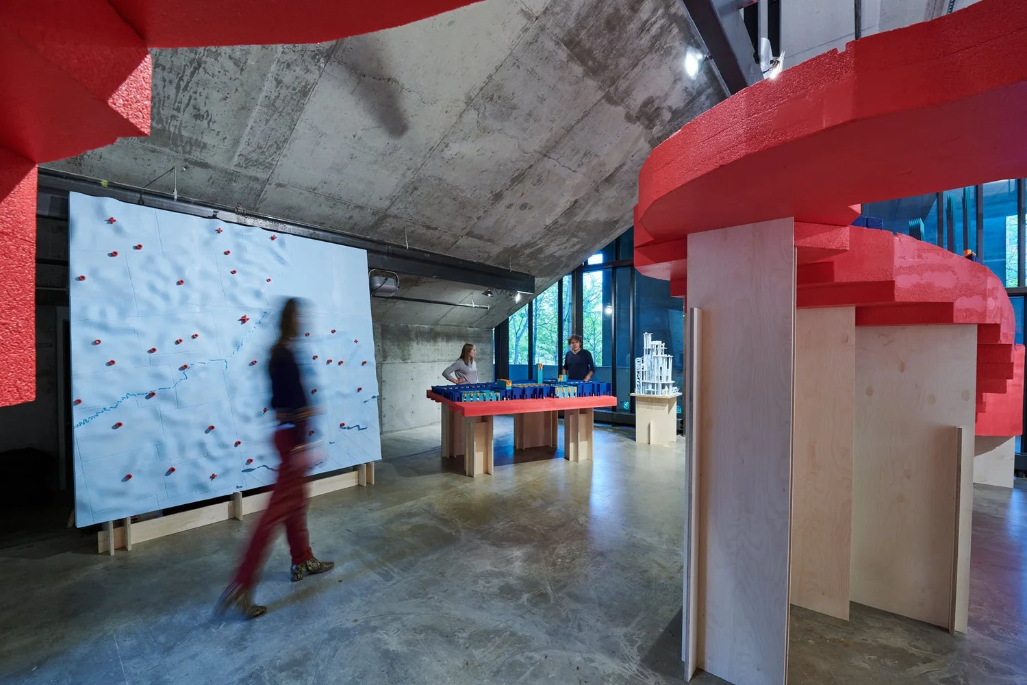 great lakes architectural expedition, installation view