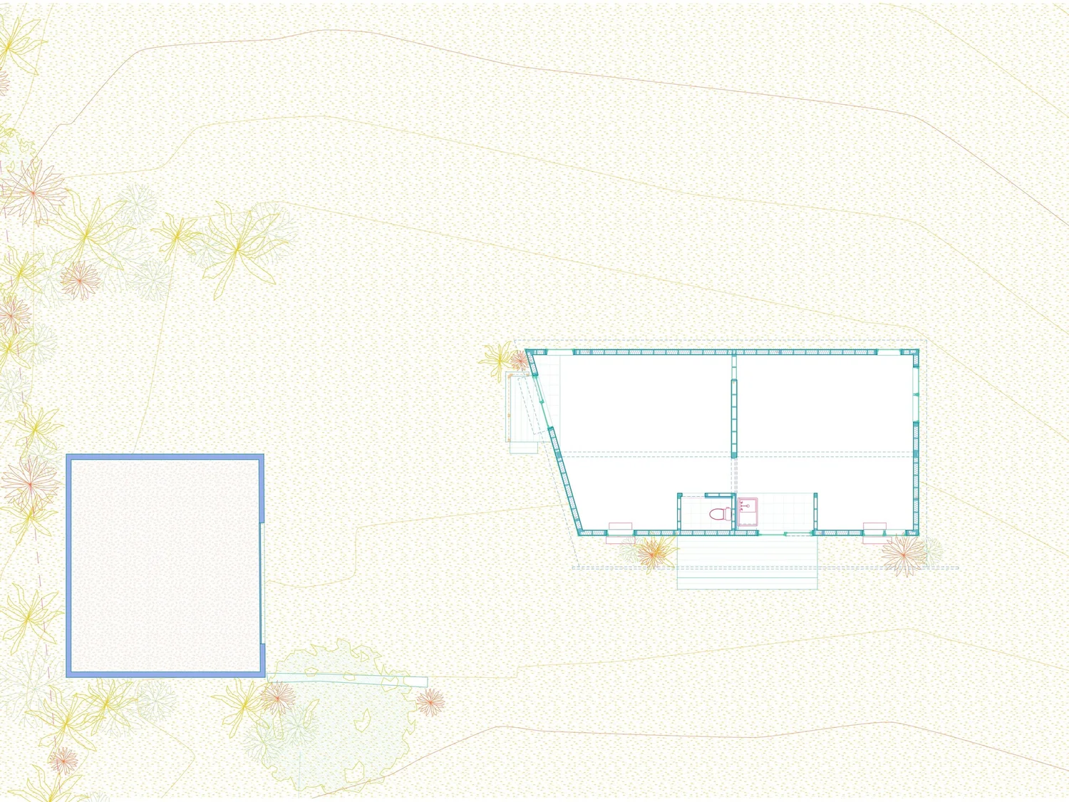 Hemp Art Studio, studio plan