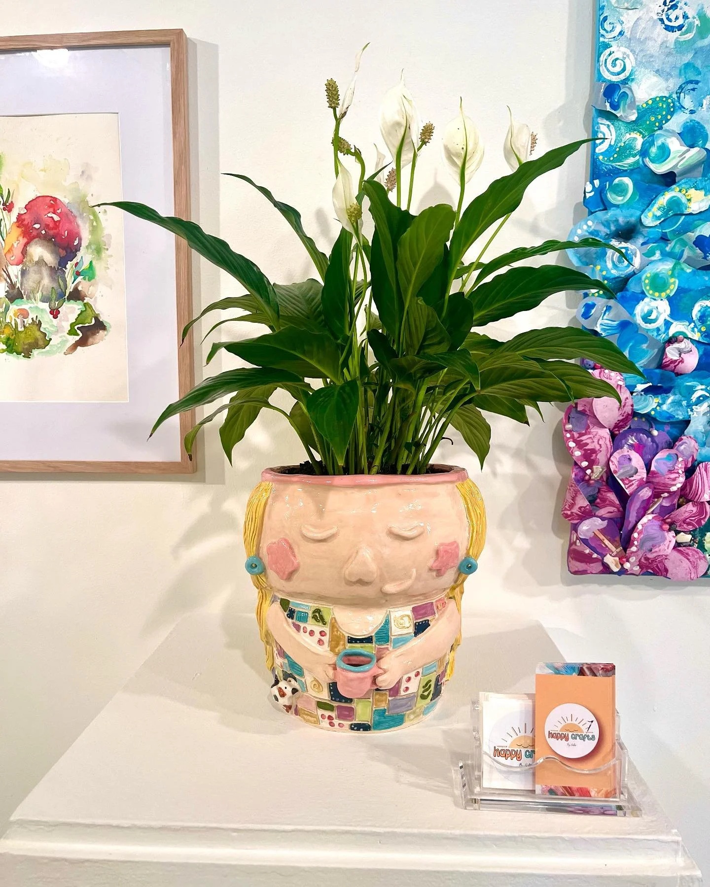 Here&rsquo;s a sneak peak of my BFA show, happening next Friday 5/9 from 5-7pm in Tyler Hall Art Gallery at SUNY Oswego!! Come see all the amazing work of graduating students! 🤩🪴

#bfashow #bfa #artmajor #collegeartist #ceramics #ceramicpot #plante