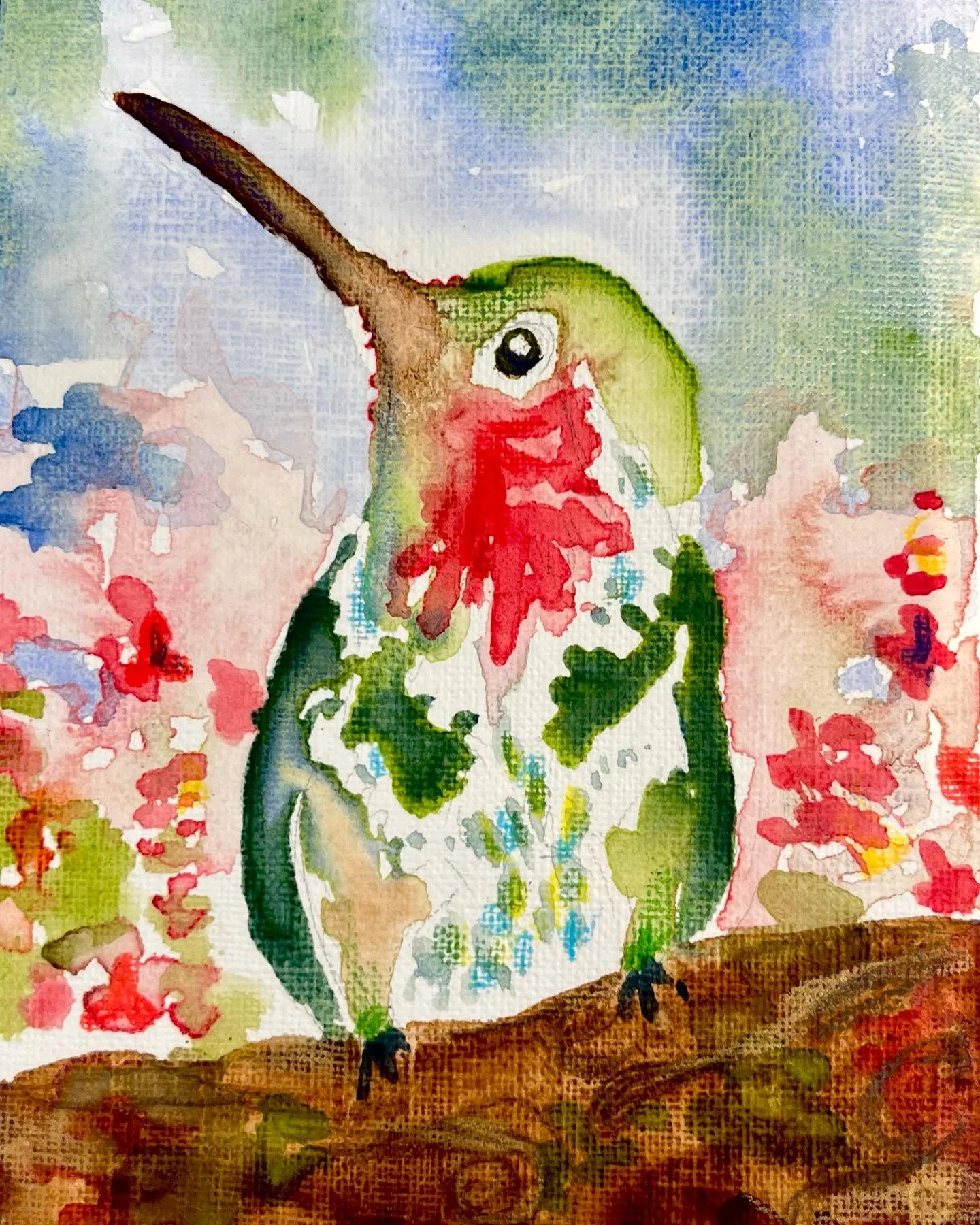 a little series for mother&rsquo;s day 🐞🍃

4 x 6 in
watercolor

#watercolor #mothersday #watecolorhummingbird #watercolordragonfly #watercolorladybug #watercolorbutterfly #natureart #watercolorpaintings #painting #happycraftsbyhailee