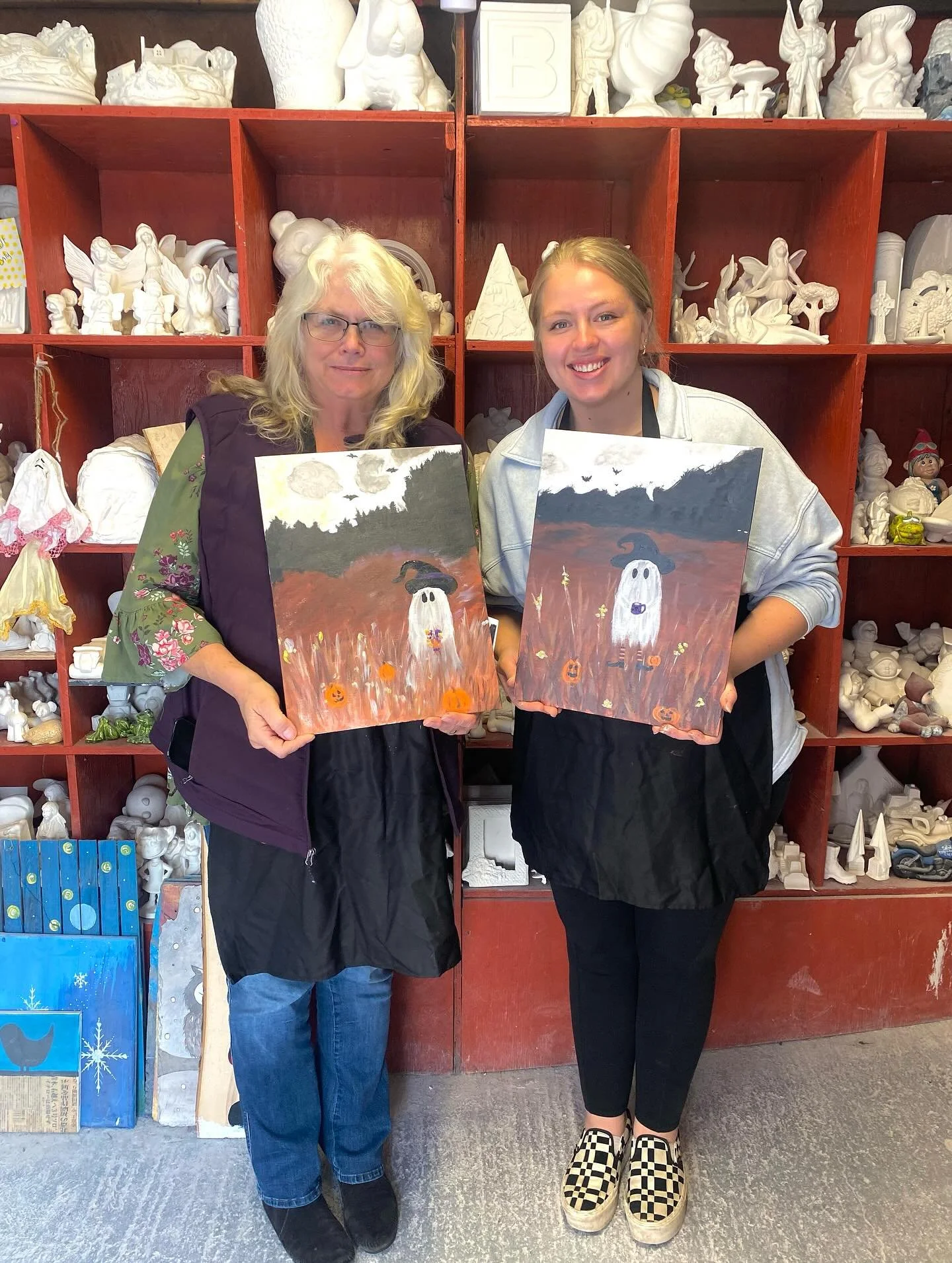 We started off the morning right with a coffee &amp; paint!! ☕️🤎

Thank you to everyone who came out, and poured their heart into their painting. It&rsquo;s amazing to see how different they all turn out! You guys are awesome, and I appreciate the s