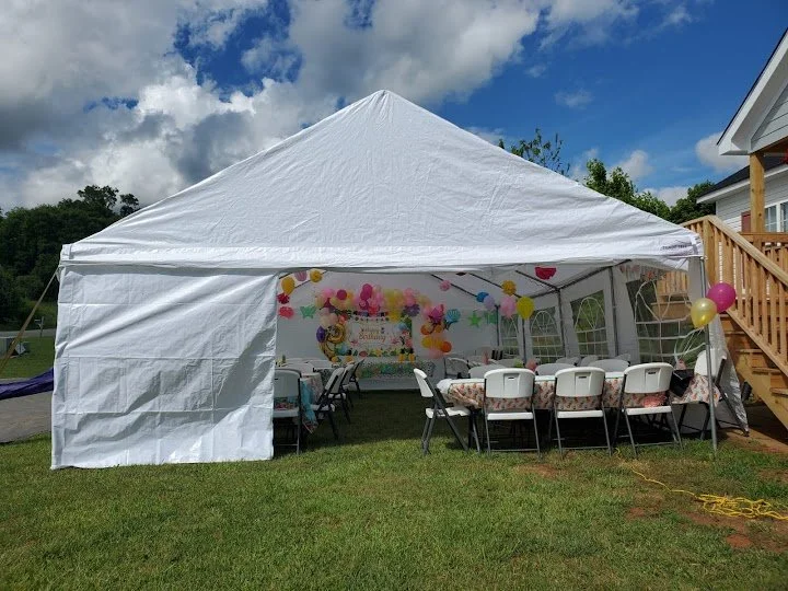 Tent Rentals in Raleigh NC | Tables, Chairs & Bounce Houses — Martinez ...