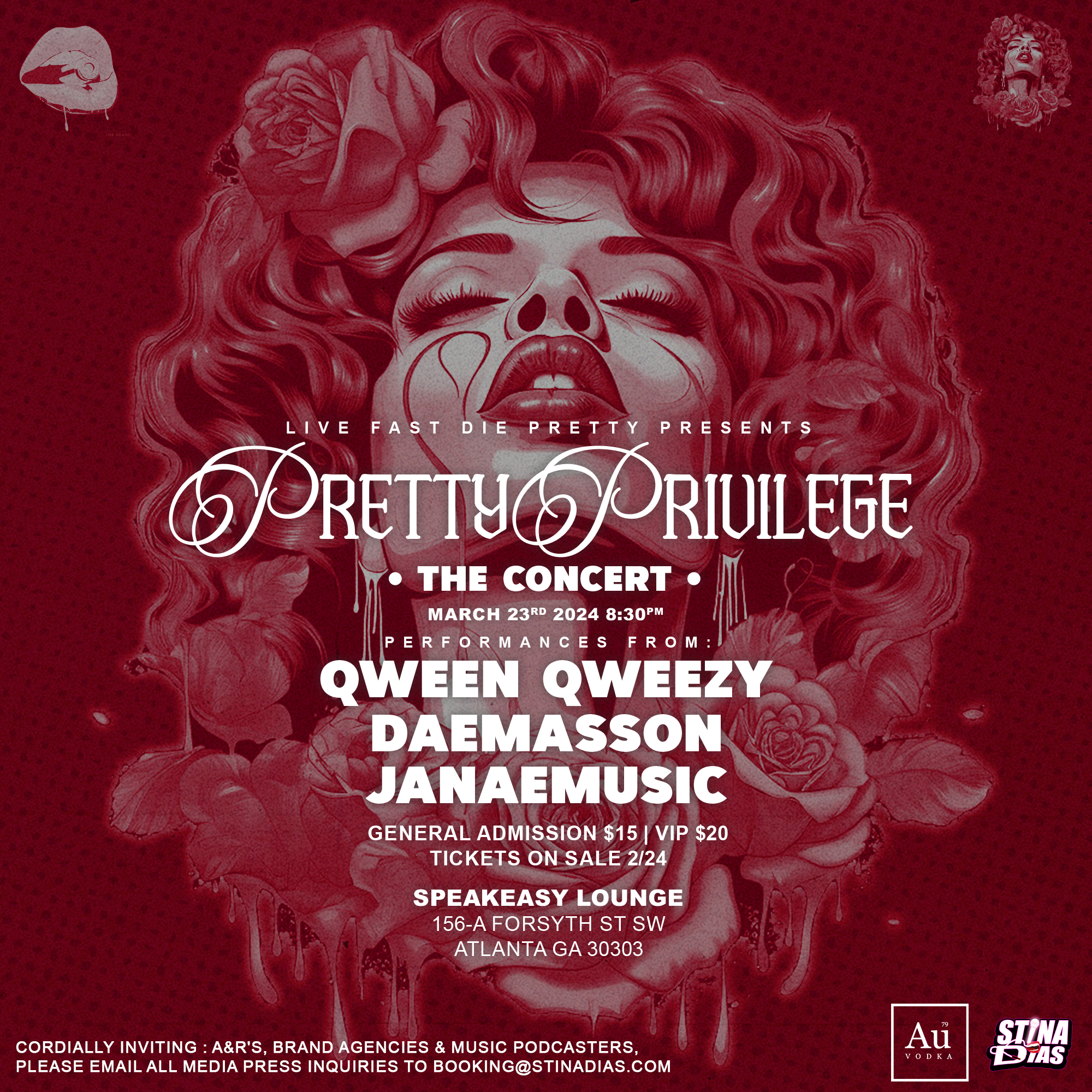 Live Fast Die Pretty Presents - Pretty Privilege The Concert