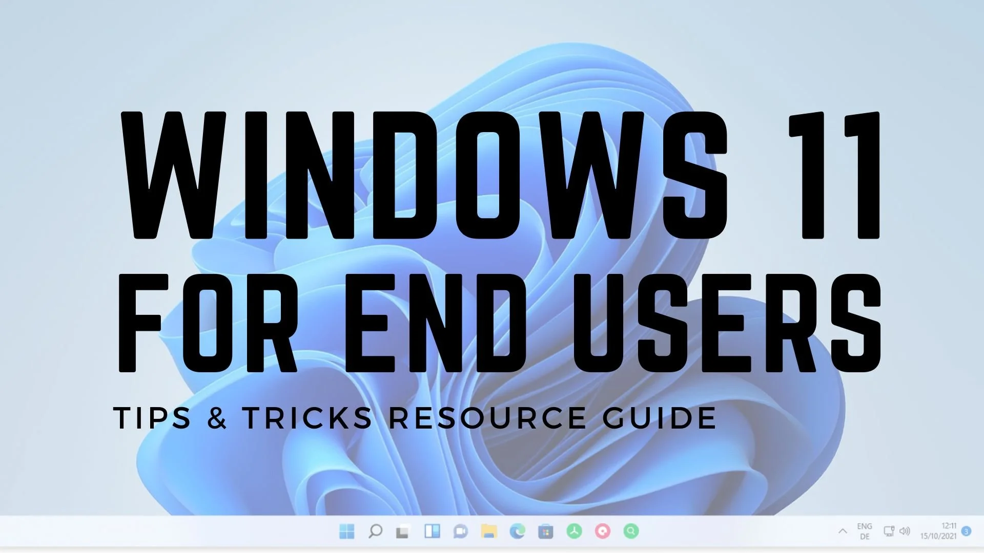 Creative laptop background with white transparent overlay, and a resource title in black letters.