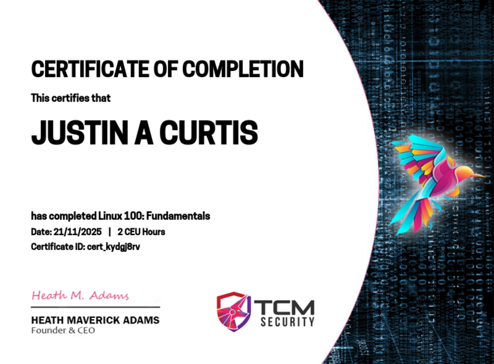 Linux 100 Fundamentals