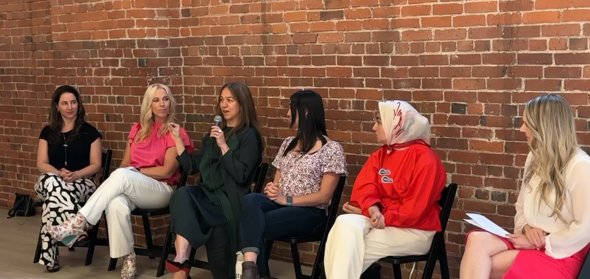Image of Becky speaking on a panel
