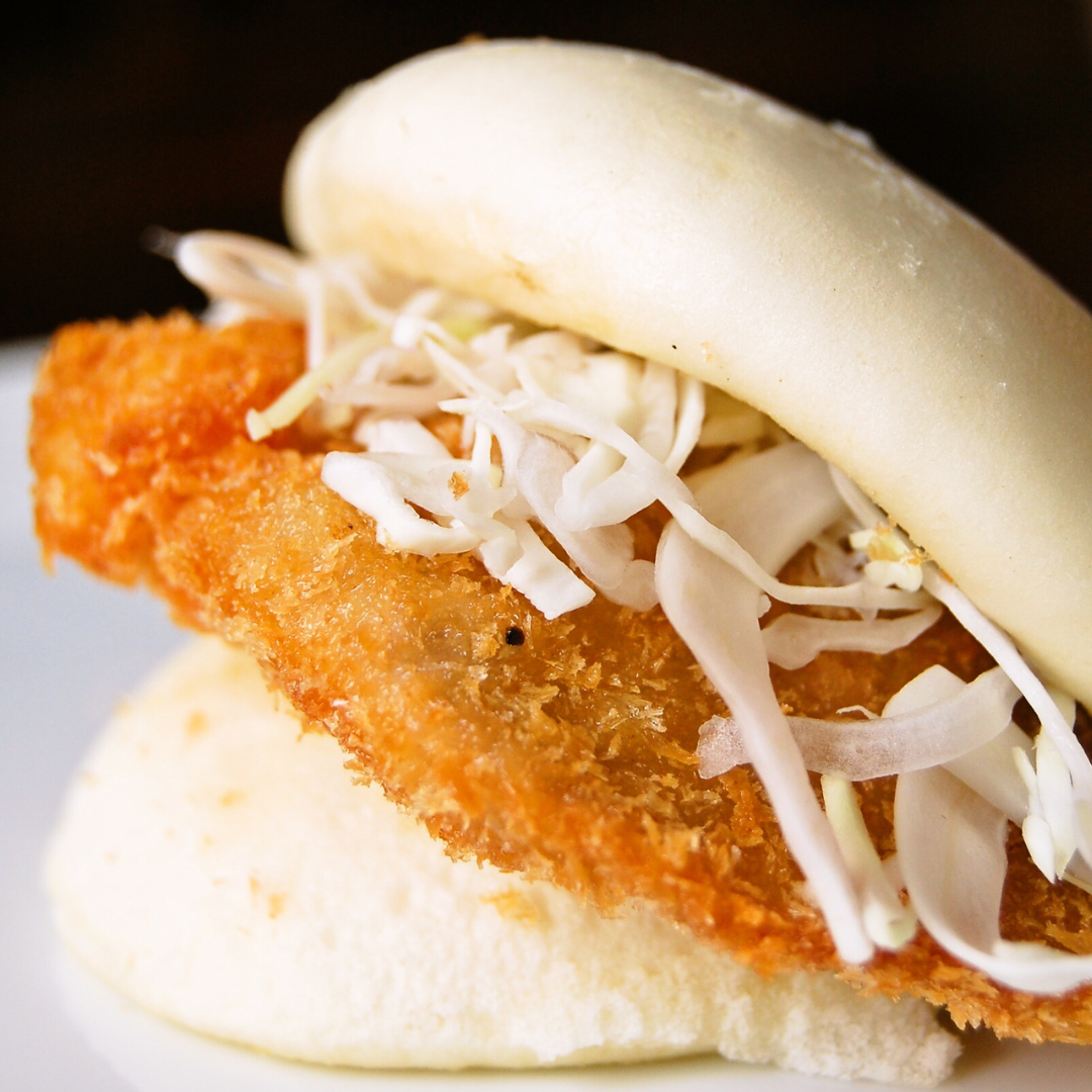 Chicken Misokatsu Bun by Wasan Brooklyn