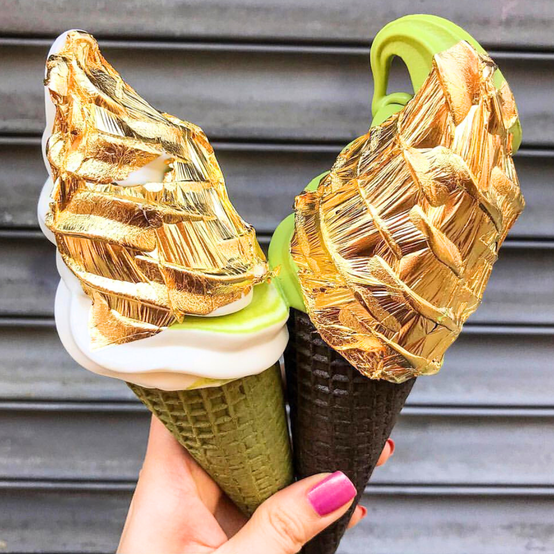 Matcha soft with 24k gold by Matcha n' more