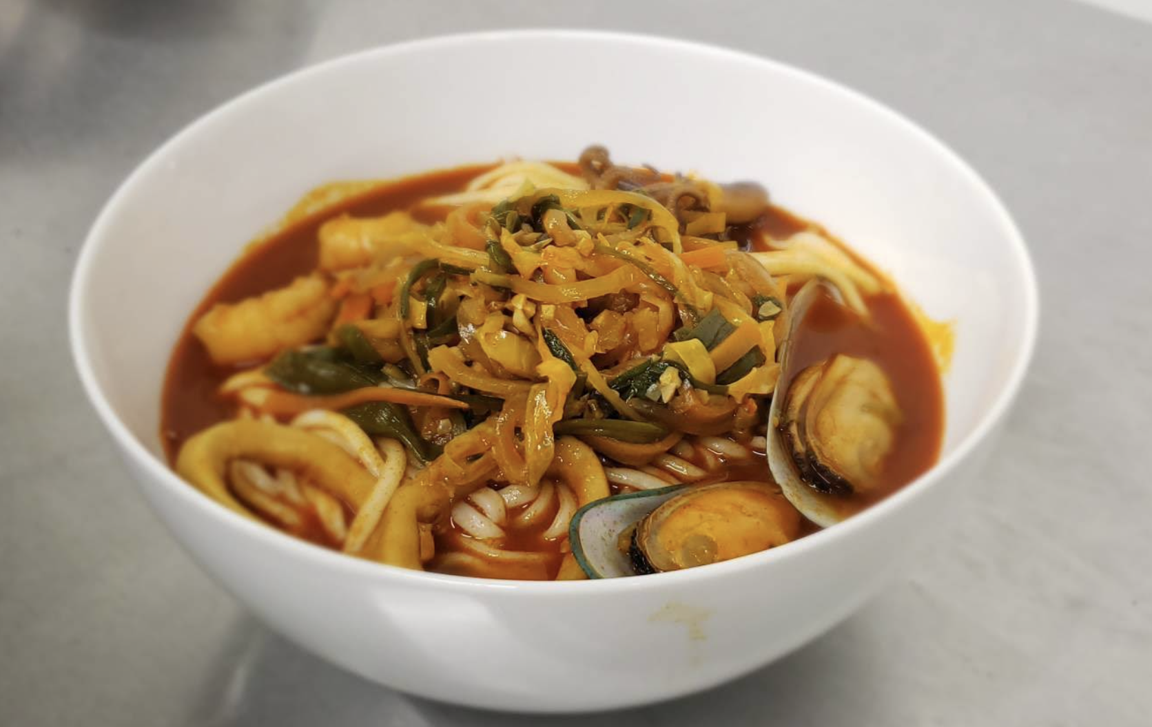 Jjamppong Noodle Soup