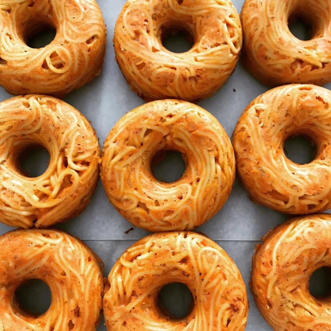 Pop Pasta Spaghetti Donut