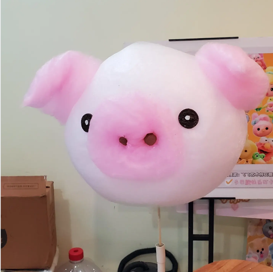 cartoon cotton candy by ART COTTON CANDY