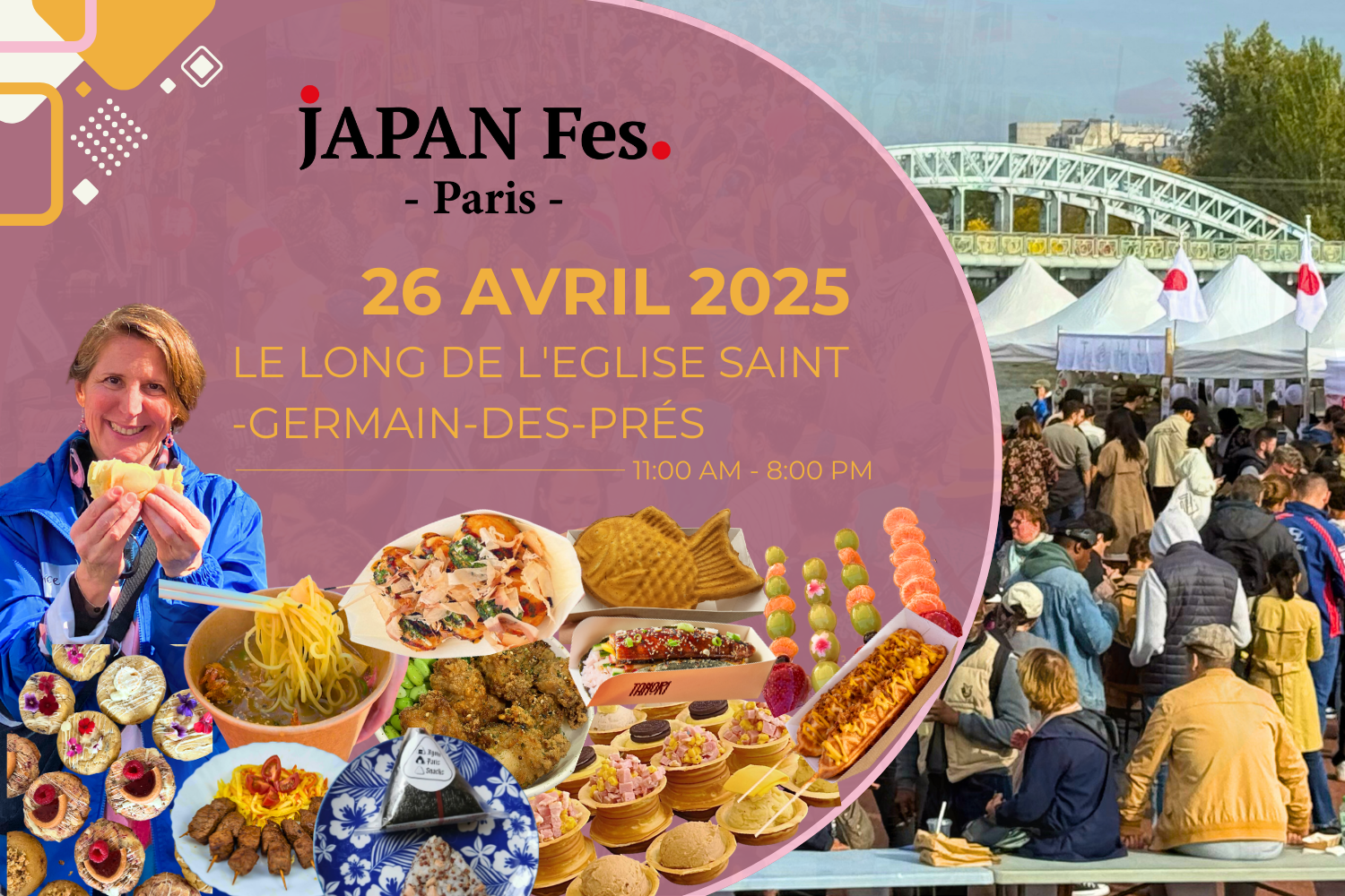 Apr 26th | JAPAN Fes Paris @Along the Church of Saint-Germain-des-Prés