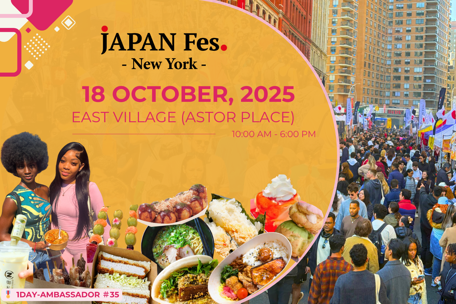 Oct 18th | JAPAN Fes New York @East Village