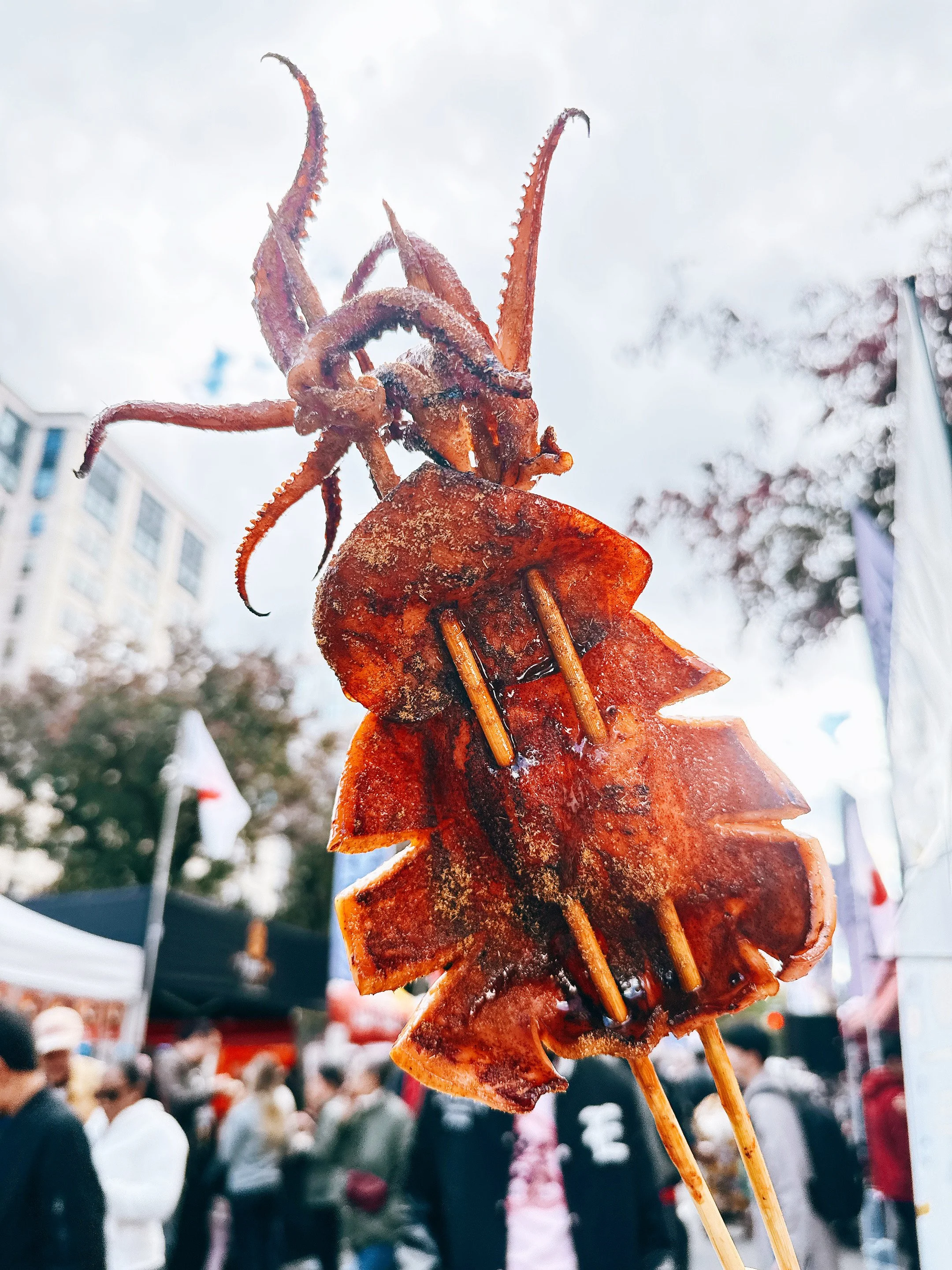 Squid Yakitori By Xu San Duo