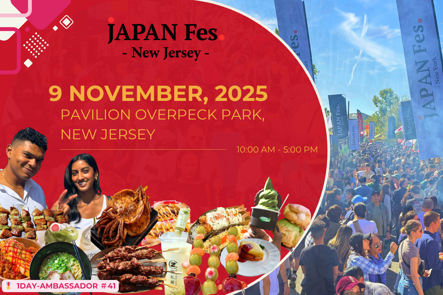 Nov 9th | JAPAN Fes New Jersey @Pavilion Overpeck Park