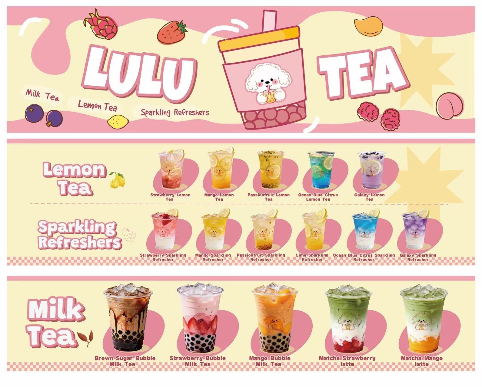 Brown Sugar Bubble Milk Tea By Hoshino(LULU TEA）