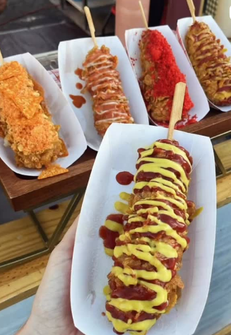 Corndogs by Street tok eats