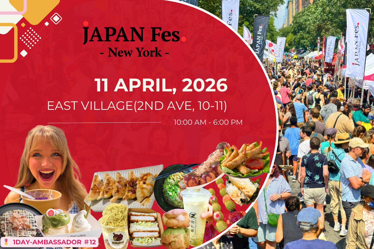 Apr 11th | JAPAN Fes New York @East Village