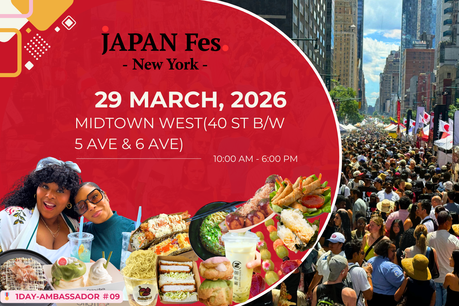 March 29th | JAPAN Fes New York @Midtown West