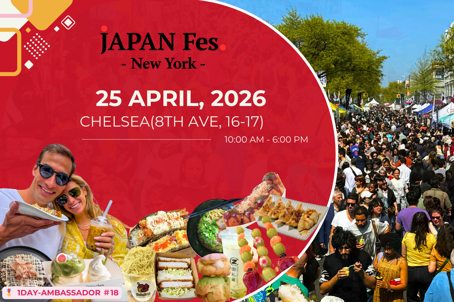 Apr 25th | JAPAN Fes New York @Chelsea