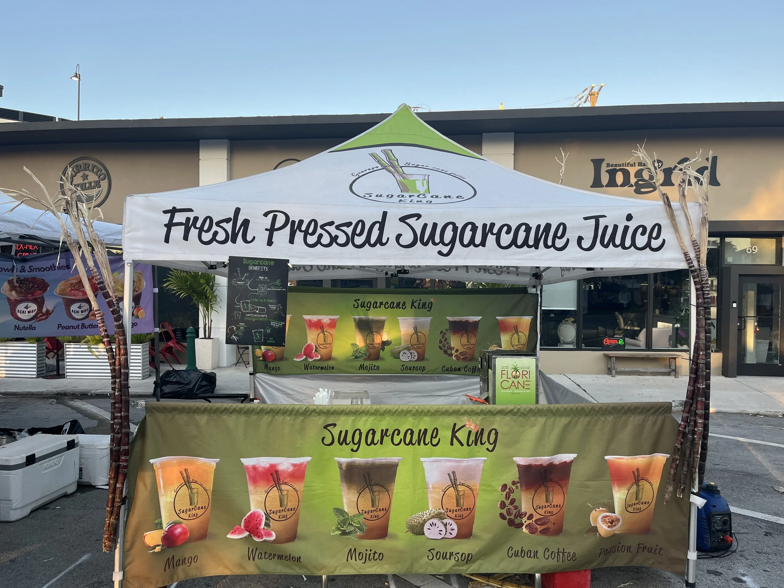 Fresh Sugarcane juices by Sugarcane king