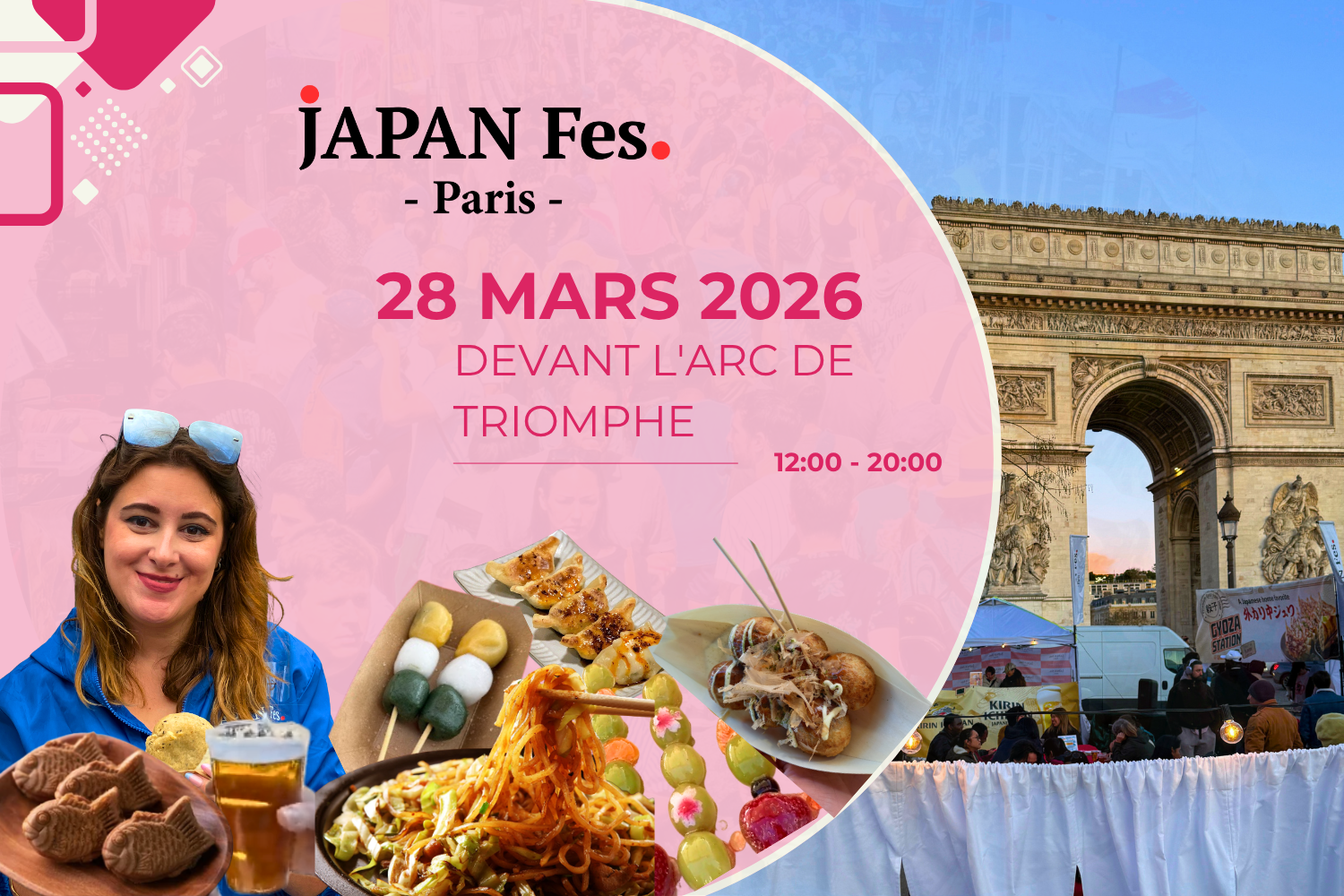 Mar 28th | JAPAN Fes Paris @Devant l'Arc deTriomphe