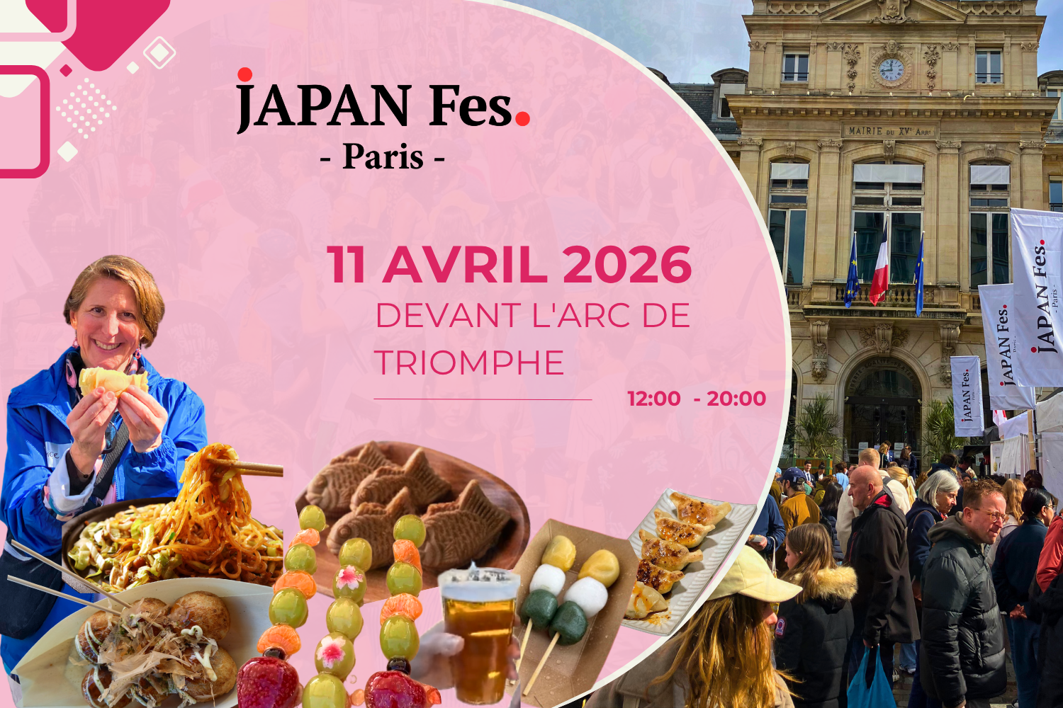 Apr 11th | JAPAN Fes Paris @15th Arr. Town Hall